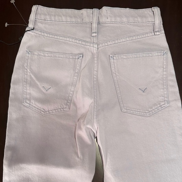 Hudson Remi Straight Leg Jeans Lilac Pastel Purple Size 24 - Picture 8 of 8